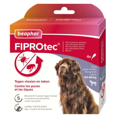 FIPROtec 402 mg solution spot-on pour très grands chiens