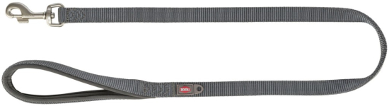 Premium laisse, XS–S: 1,20 m/15 mm, gris graphite