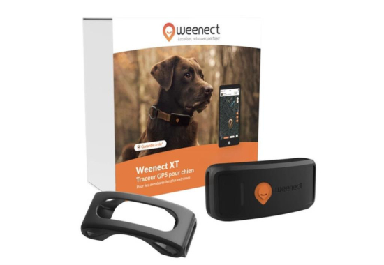Weenect - Traceur GPS Weenect XT sans Collier pour Chiens - XT - Noir