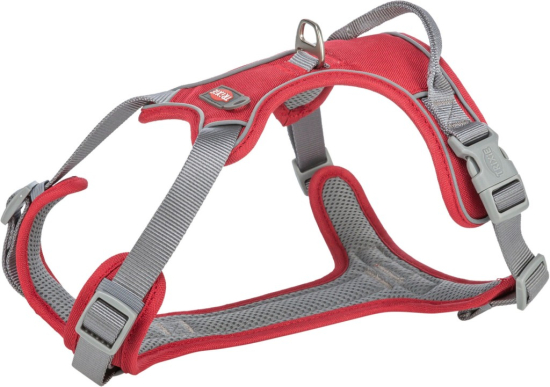Premium harnais active, L–XL: 74–100 cm/25 mm, rouge