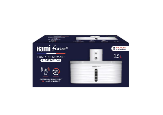 Fontaine nomade à détection 2.5L