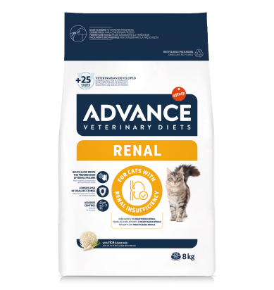 ADVANCE VETERINAIRE CHAT RENAL 8Kg
