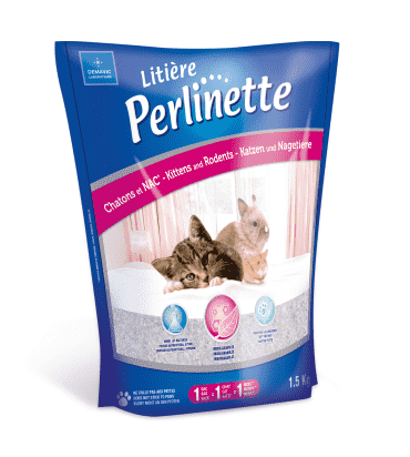 Litière-Perlinette chaton nac 1,5kg 