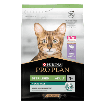 Pro Plan Sterilised Adult RENAL PLUS Dinde 3kg