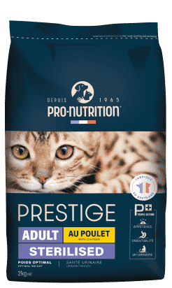 PRESTIGE CHAT ADULT STERILISED AU POULET 2KG
