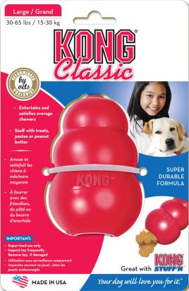 Kong® Jouet Classic Rouge Wobbler - Large