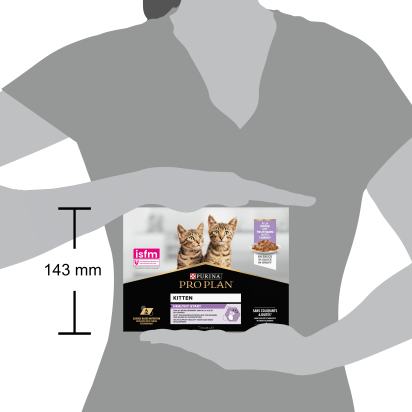PRO PLAN Kitten HEALTHY START Dinde Sauce Pochons 10x85g