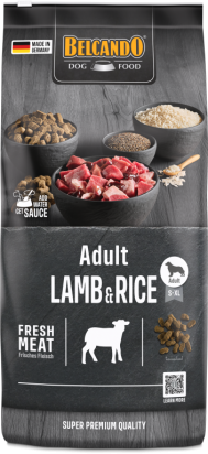 BELCANDO CHIEN ADULTE LAMB & RICE AGNEAU - 12,5KG