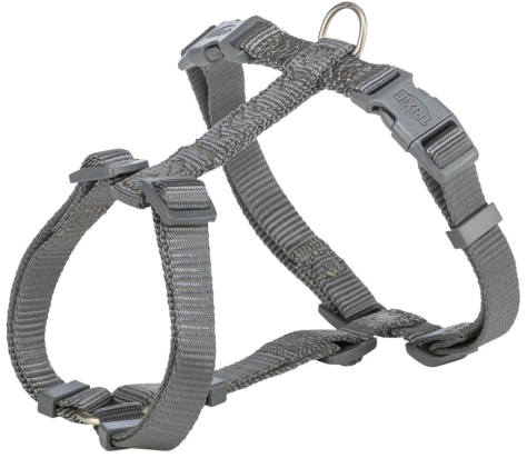Premium harnais H, XS–S: 30–44 cm/10 mm, gris graphite