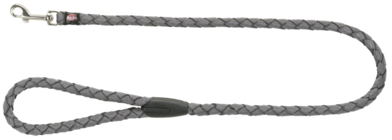 Cavo laisse, L–XL: 1,00 m/ø 18 mm, gris graphite