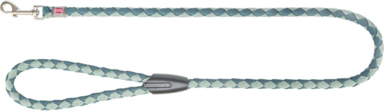 Cavo laisse, L–XL: 1,00 m/ø 18 mm, pétrole/sauge