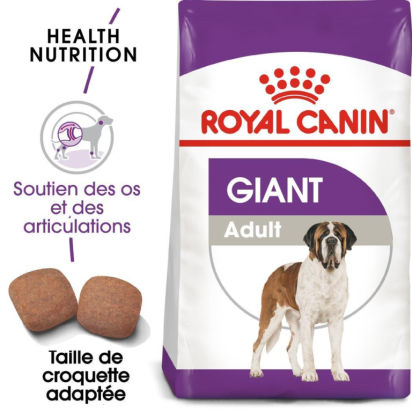 ROYAL CANIN GIANT ADULT POUR CHIEN DE TAILLE GEANTE 15KG