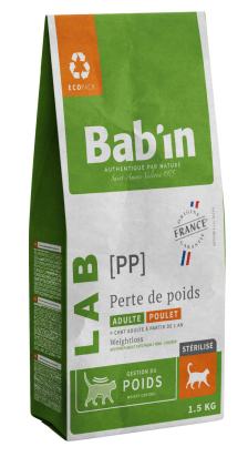 BAB'IN LAB CHAT PERTE DE POIDS 1.5 KG