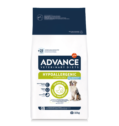 ADVANCE VETERINAIRE CHIEN HYPO ALLERGEN DOG 10Kg