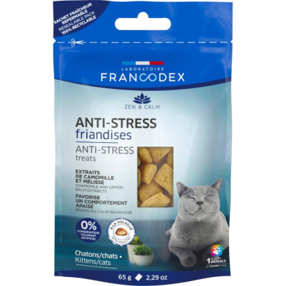 FRIANDISES ANTI STRESS CHAT 65G