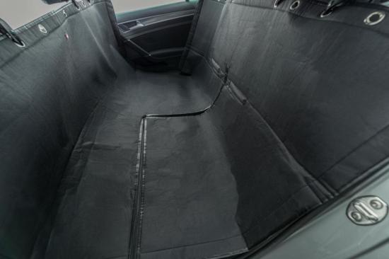 Couverture pour sièges de voiture, séparable, 1,45 × 1,60 m, noir