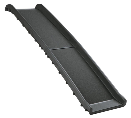 Rampe pliante, en plastique/revêtement granulé, 40 × 156 cm, 4,5 kg, noir