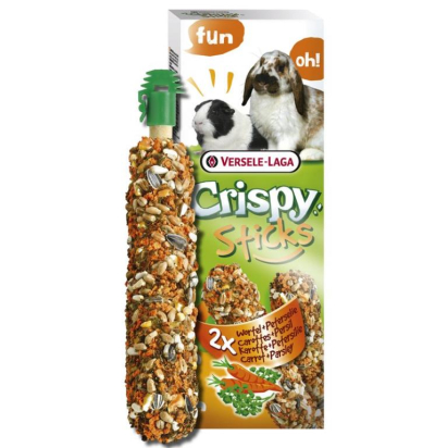 Crispy Sticks Lapins-Cobayes Carottes et Persil - 2 pièces 110g