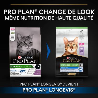 Pro Plan Sterilised Senior 7+ LONGEVIS® Dinde 1,5kg