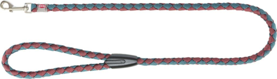 Cavo laisse, L–XL: 1,00 m/ø 18 mm, sangria/pétrole