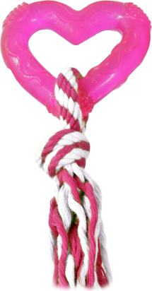 Jouet Wedda Coeur avec corde Plusieurs couleurs