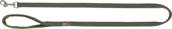 Premium laisse, XS–S: 1,20 m/15 mm, vert olive