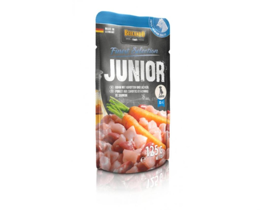 BELCANDO Junior - Sachet fraîcheur : Poulet & Carottes