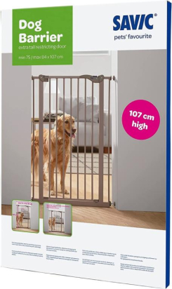 SAVIC DOG BARRIER  107 CM GRIS