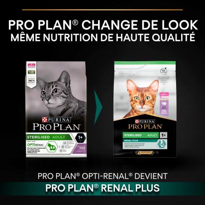 Pro Plan Sterilised Adult RENAL PLUS Dinde 1,5kg