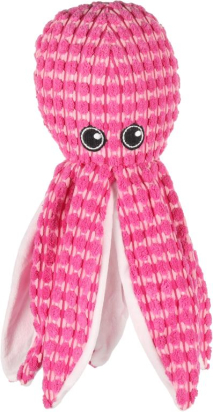 JOUET CHIEN  POUPLE ROSE