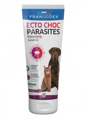 SHAMPOOING ECTOCHOC PARASITES CHIEN ET CHAT 200ML