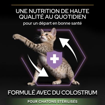 PRO PLAN Sterilised Kitten HEALTHY START Saumon 3kg