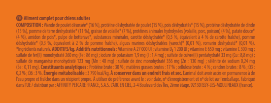NATURE'S VARIETY chien Selected med adult poulet 10kg