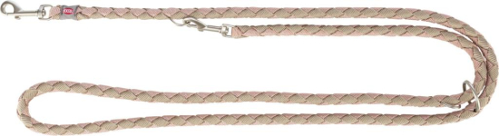 Cavo laisse réglable, S–M: 2,00 m/ø 12 mm, blush/sable
