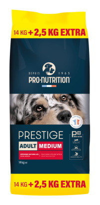 PRESTIGE CHIEN ADULTE MEDIUM - 14+2,5 KG 