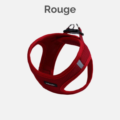 HARNAIS SOFT TL 13 * 47/52 CM ROUGE