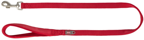 Premium laisse, M–L: 1,00 m/20 mm, rouge