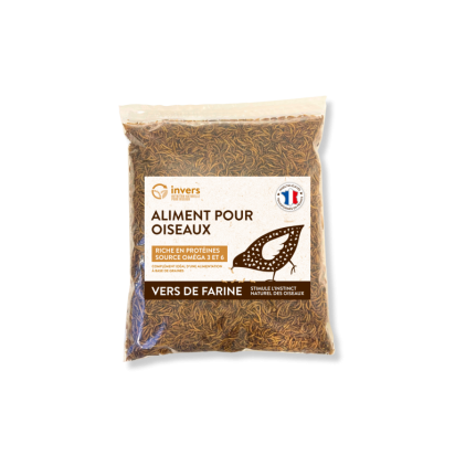 VERS DE FARINE DESHYDRATES 500G