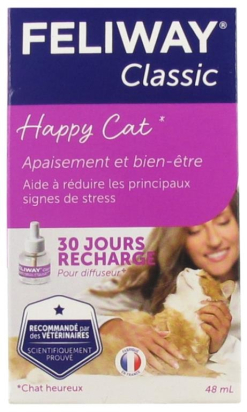 FELIWAY Classic - Anti-stress pour chat - 1 recharge 30 jours