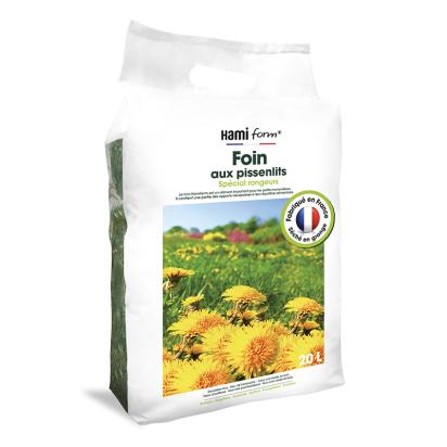 Foin prémium aux pissenlits 20 L