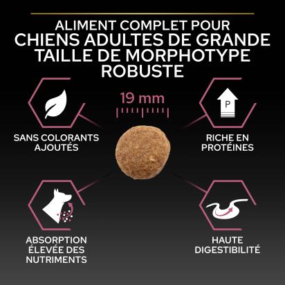 PRO PLAN Chien Large Adult Robust Sensitive Skin Saumon 14KG