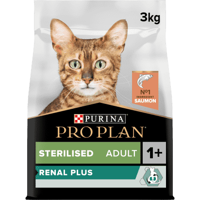 Pro Plan Sterilised Adult RENAL PLUS Saumon 3kg