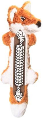 Kong® Jouet Knots Scrunch Orange Renard