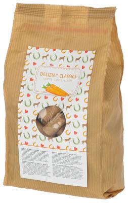 Delizia® Friandises pour chevaux Classic à la carotte, 1kg