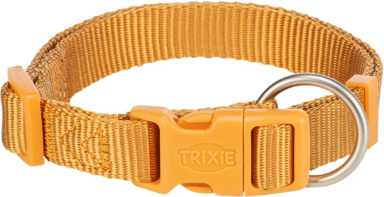 Premium collier, S–M: 30–45 cm/15 mm, curry