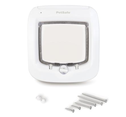 PORTE A PUCE ELECTRONIQUE BLANC