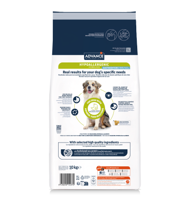 ADVANCE VETERINAIRE CHIEN HYPO ALLERGEN DOG 10Kg