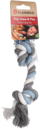 CORDE COTON 2 NŒUDS S 22CM