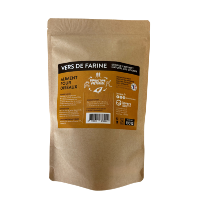 VERS DE FARINE DESHYDRATES 100G