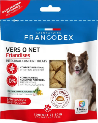 FRIANDISES VERS O NET CHIEN 75G